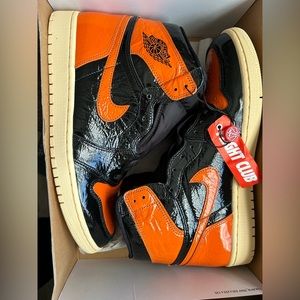 Exclusive patent leather shattered backboard 3.0 never worn or tried on